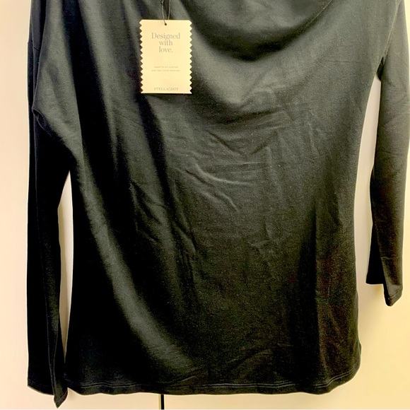 Brand new, never worn Stella & Dot one shoulder cutout long sleeve top - Picture 3 of 6
